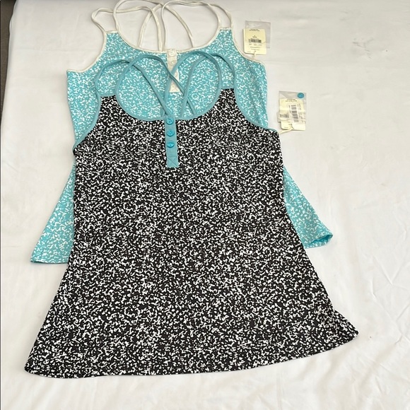 Jasmine & Ginger Blue and Black Sleeveless Sundress - Picture 1 of 12